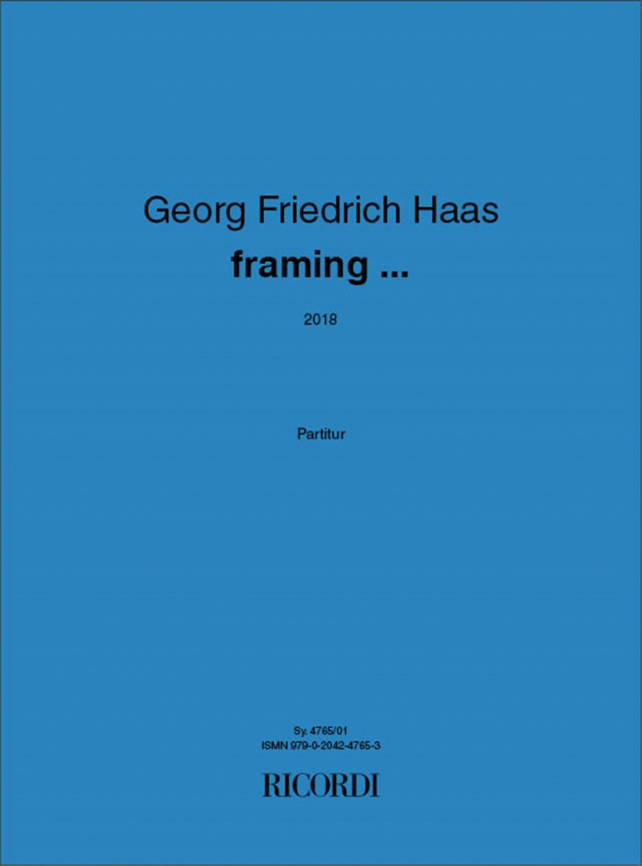 framing… Orchestra scores gallery preview page 1