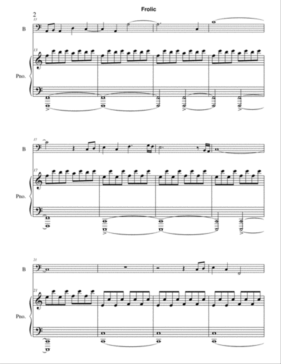 Frolic Frolic Bassoon scores gallery preview page 2