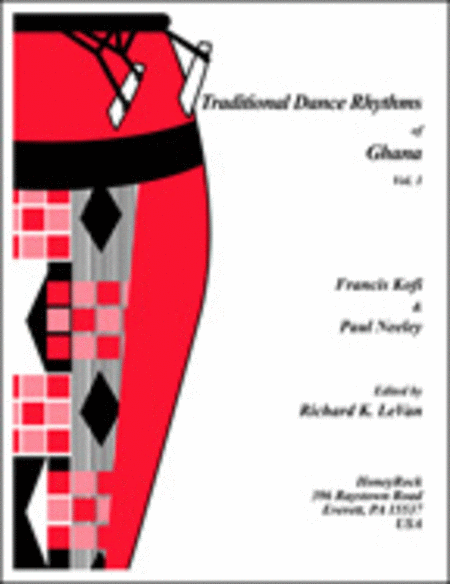 Traditional Dance Rhythms of Ghana Percussion - Sheet Music