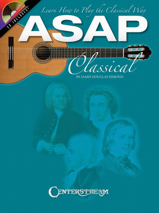 Book cover for Asap Classical Guitar Book/CD Guitar