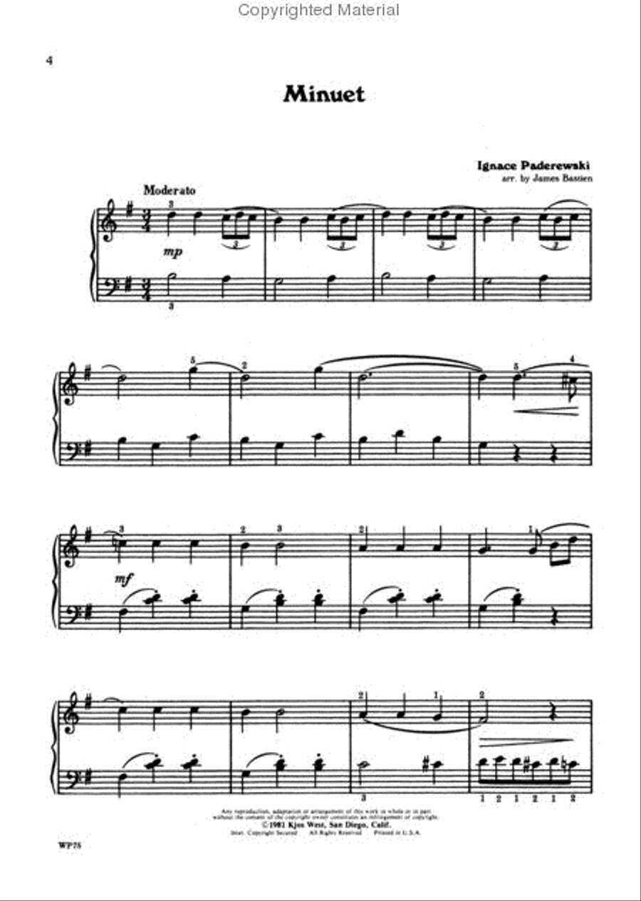Favorite Classic Melodies, Level 3 Piano Method scores gallery preview page 2