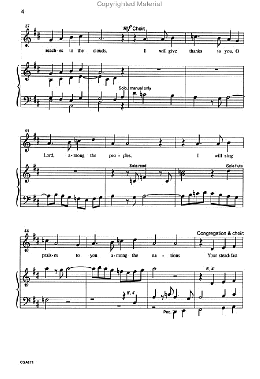 Higher Than the Heavens Higher Than the Heavens Unison Choir scores gallery preview page 5