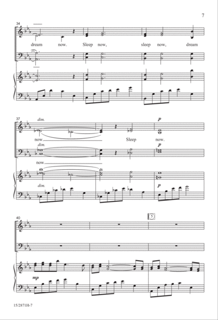 Don't Forget Me Don't Forget Me 4-Part scores gallery preview page 7