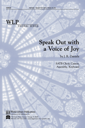 Speak Out with a Voice of Joy