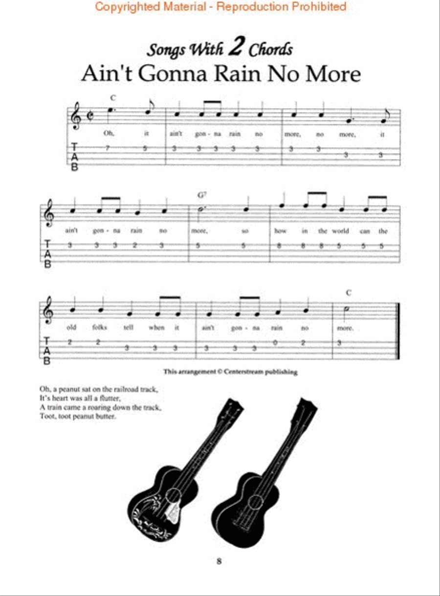 Ukulele Songbook Ukulele scores gallery preview page 3