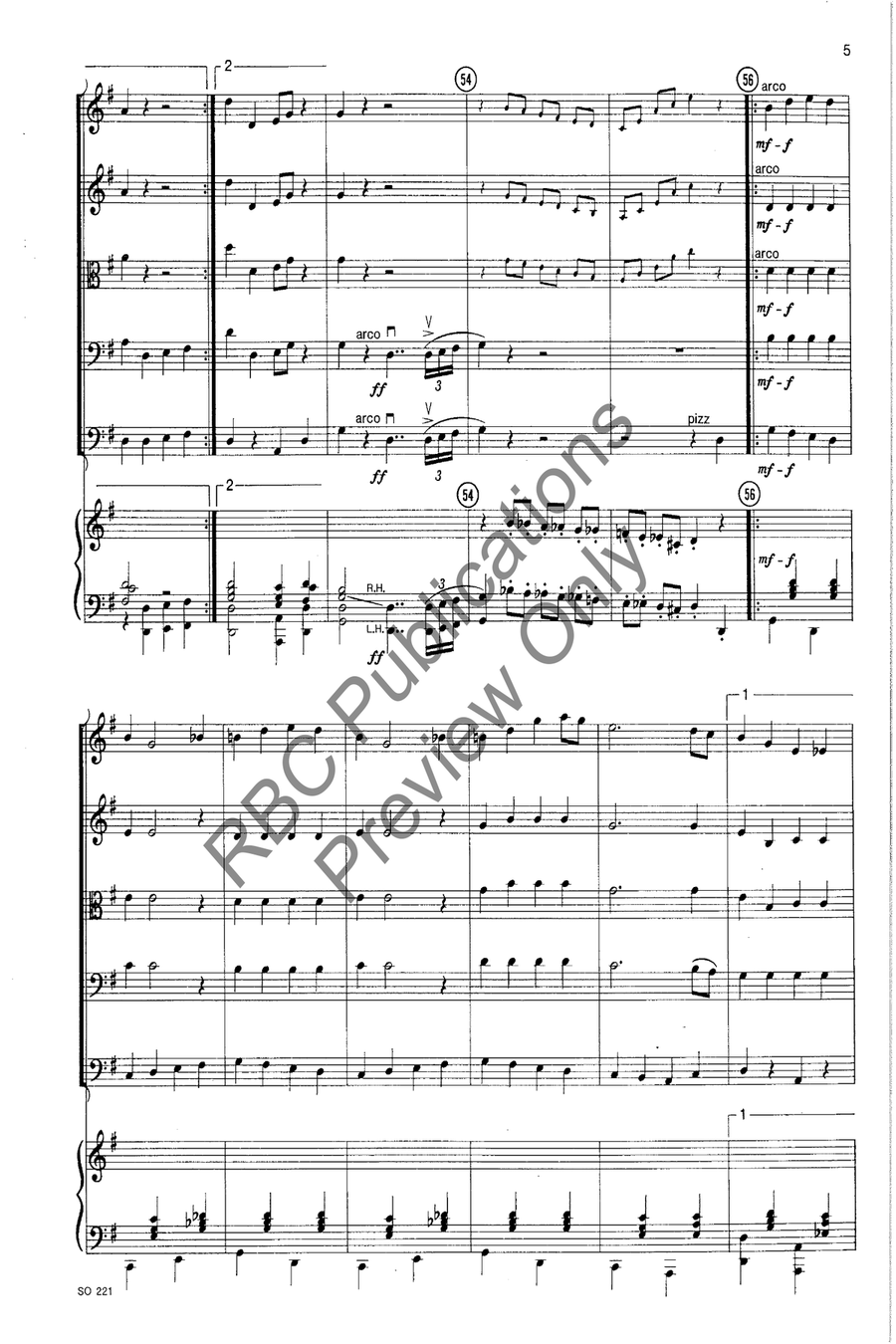 Gold Country Gold Country String Orchestra scores gallery preview page 6