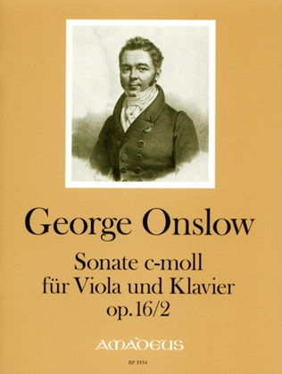 Book cover for Sonate C minor op. 16/2