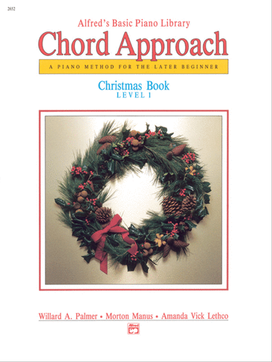Alfred's Basic Chord Approach Christmas, Book 1 Piano Method scores gallery preview page 1