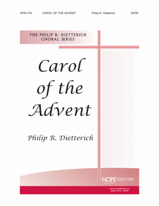 Book cover for Carol of the Advent