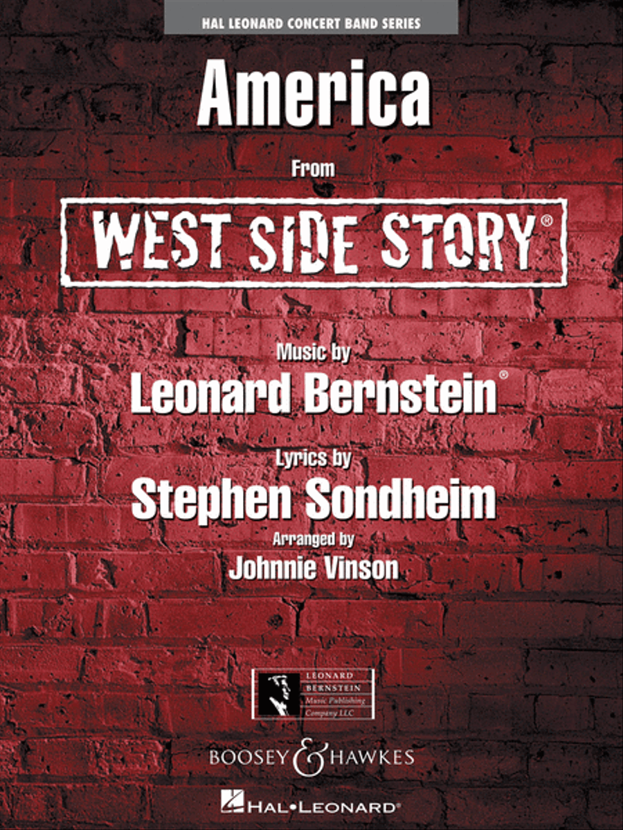 America (from West Side Story) Concert Band scores gallery preview page 1