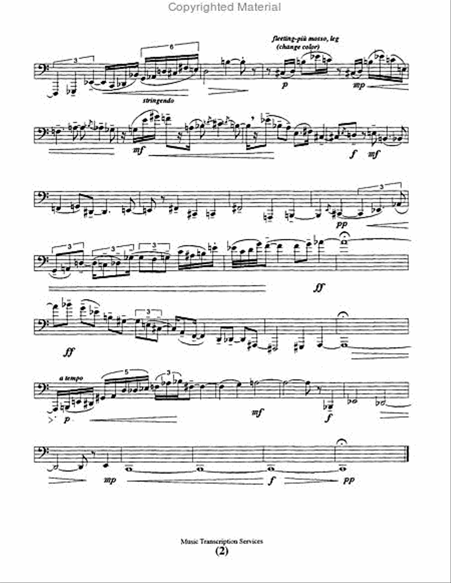Self Portraits Tuba scores gallery preview page 6