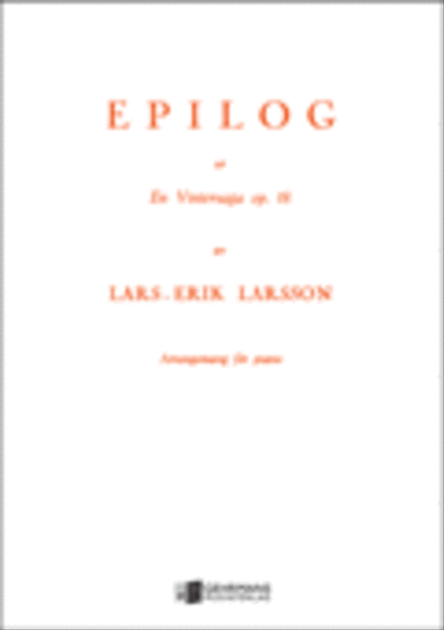 Epilog Piano Solo scores gallery preview page 1