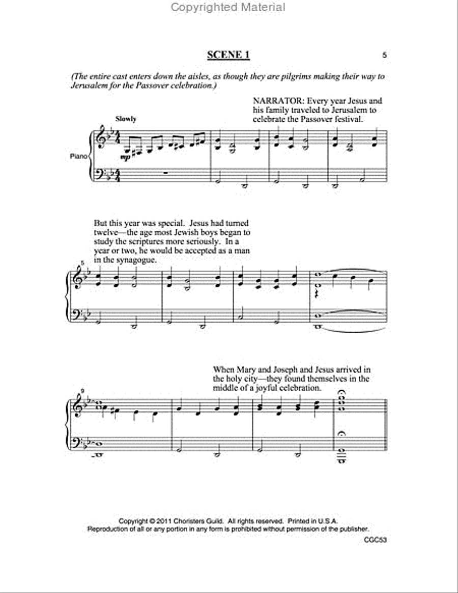 The Lost Boy Preview Kit (Score & CD) Choir scores gallery preview page 5
