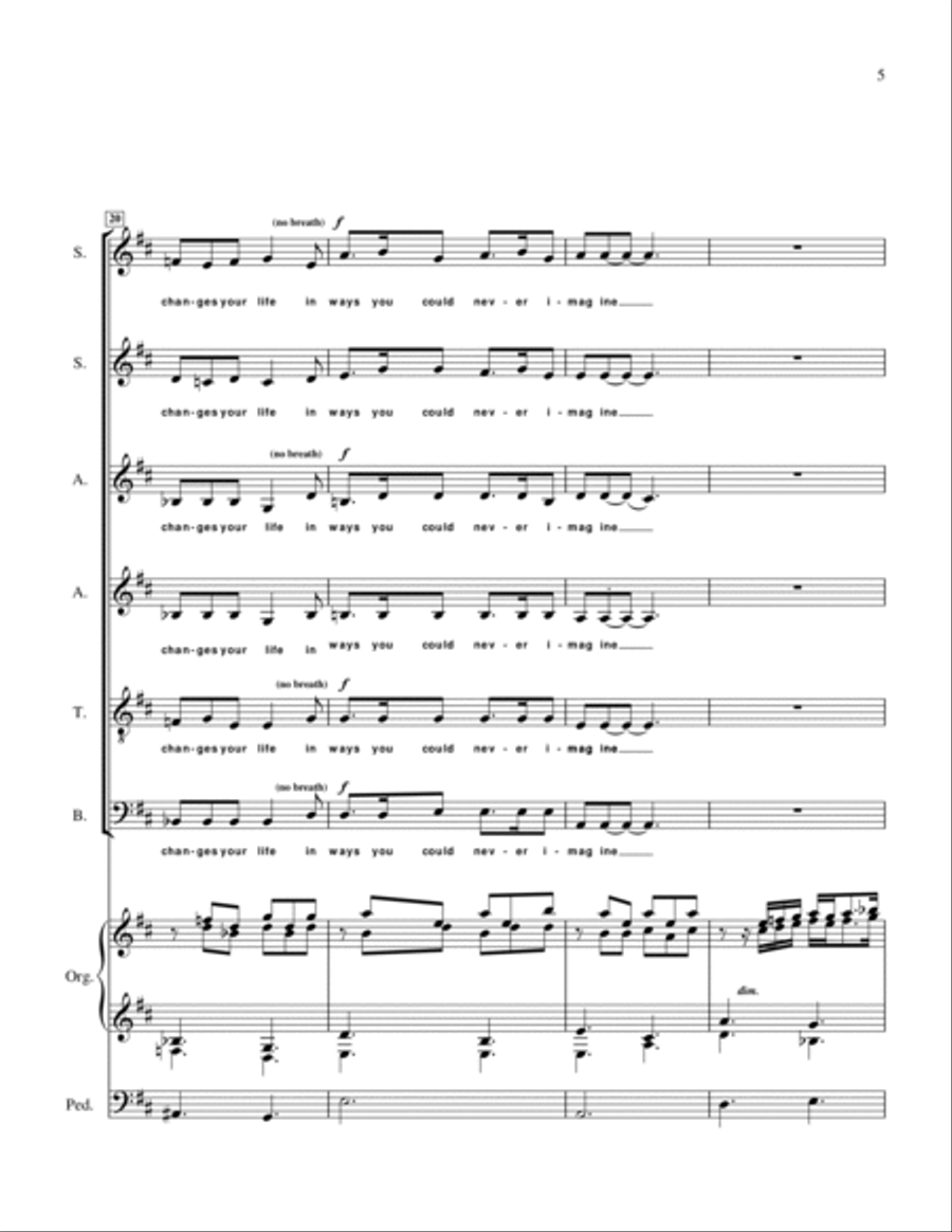 Embrace This Day Embrace This Day Choir scores gallery preview page 5