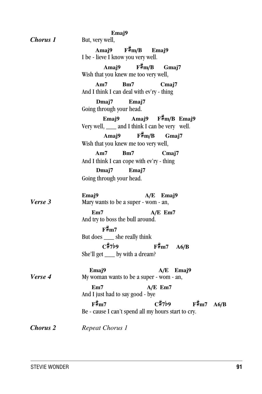 Superwoman (Where Were You When I Needed You) Acoustic Guitar scores gallery preview page 2