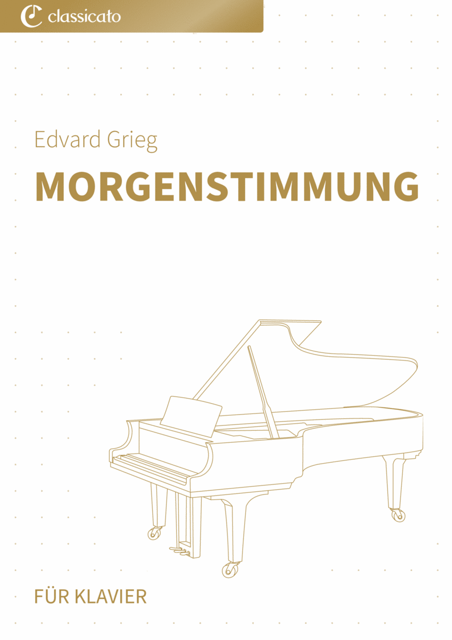 Morgenstimmung Piano scores gallery preview page 1