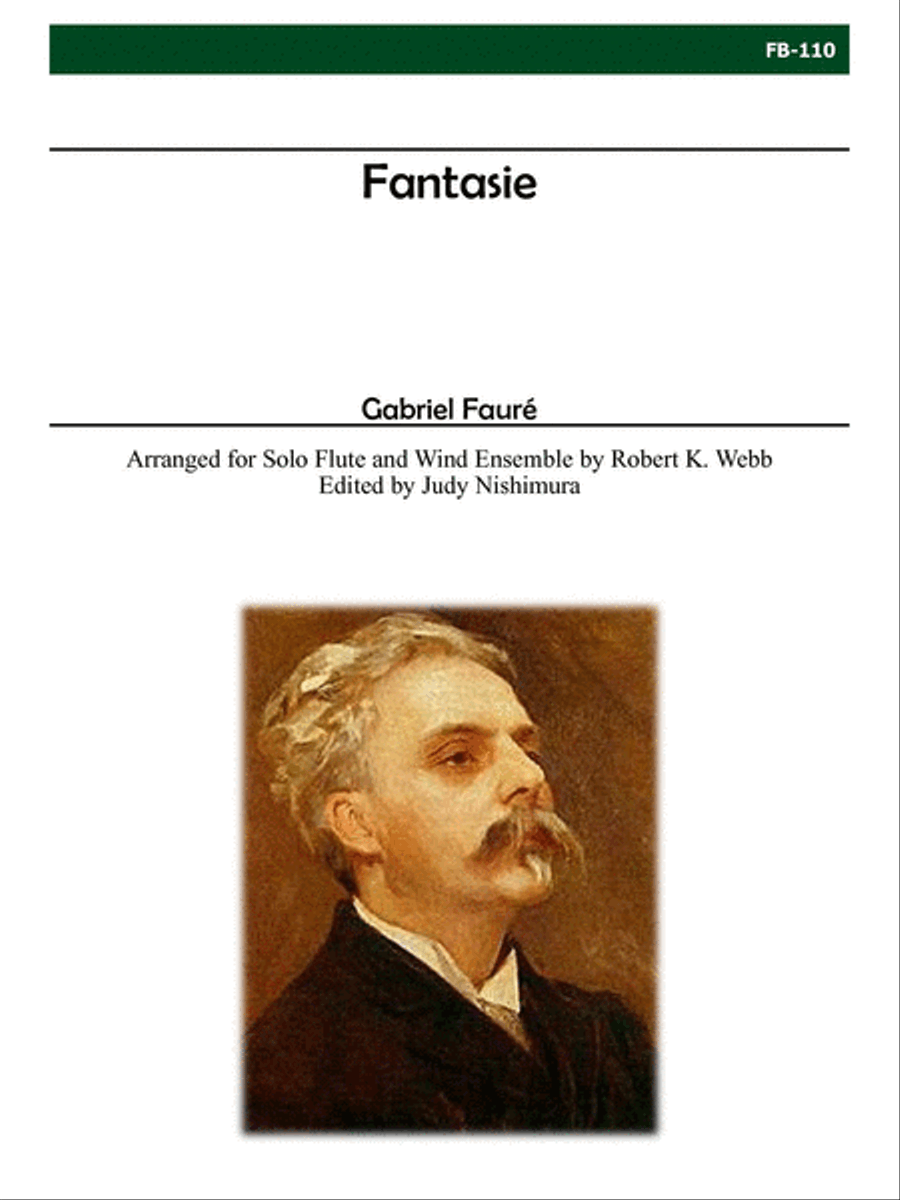 Fantasie for Flute and Wind Ensemble Concert Band scores gallery preview page 1