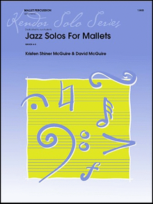 Book cover for Jazz Solos For Mallets