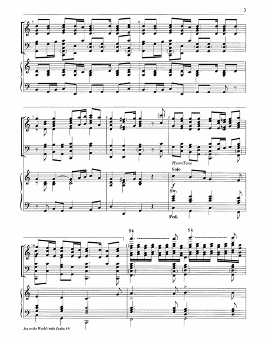 Joy to the World Orchestra scores gallery preview page 3