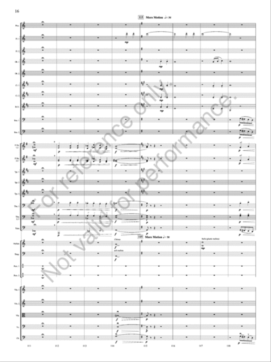 Flight Of Valor Full Orchestra scores gallery preview page 17