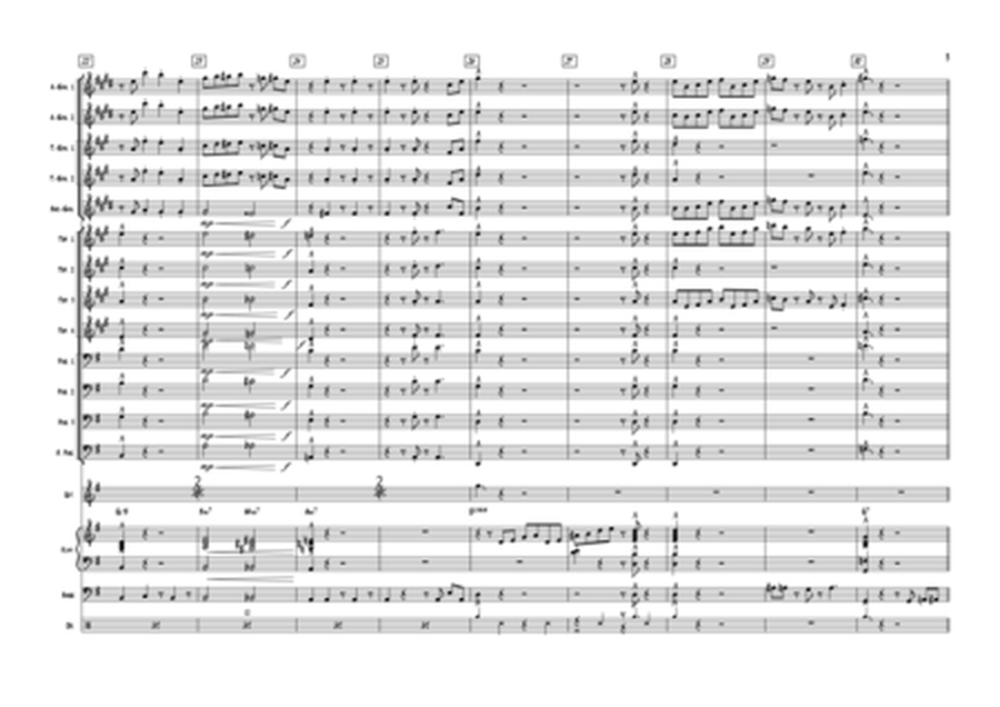 Us Again (Big Band Score + Parts) image number null
