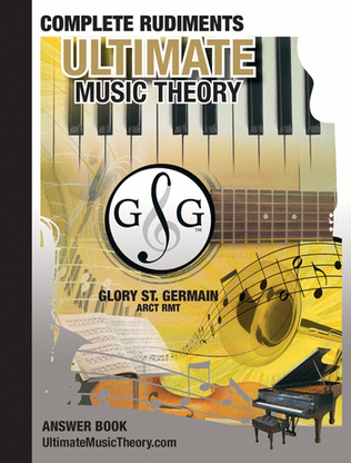 Book cover for Ultimate Music Theory Complete Rudiments Answer Book