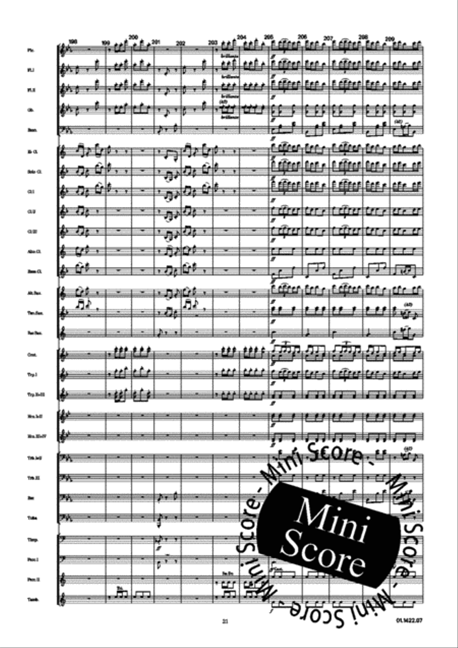 Aragon Concert Band scores gallery preview page 27