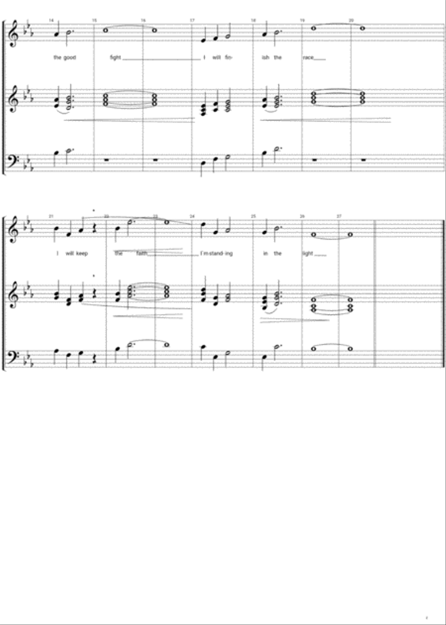 Fight the Good Fight Fight the Good Fight Voice scores gallery preview page 2