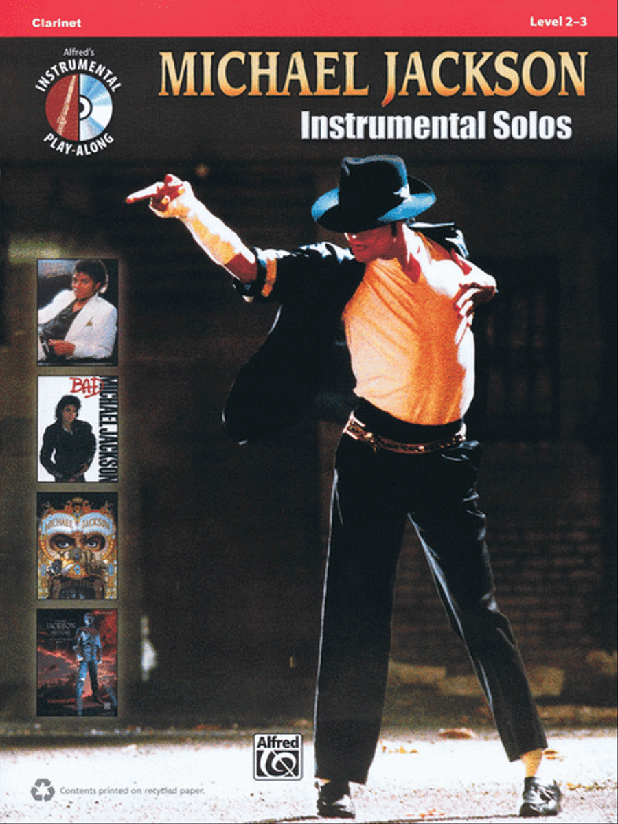 Michael Jackson – Instrumental Solos Clarinet Solo scores gallery preview page 1