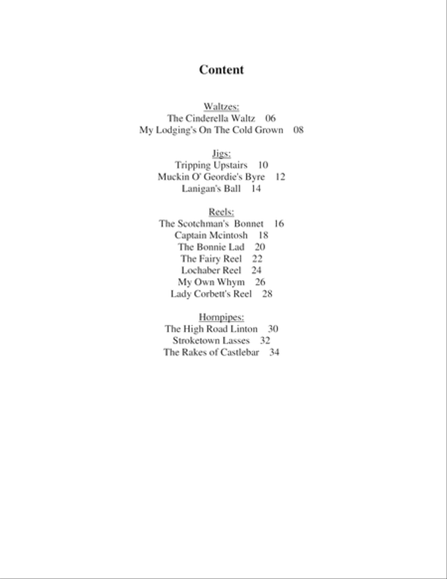 Guitar/Flute Duets on Celtic Favorites Flute scores gallery preview page 4