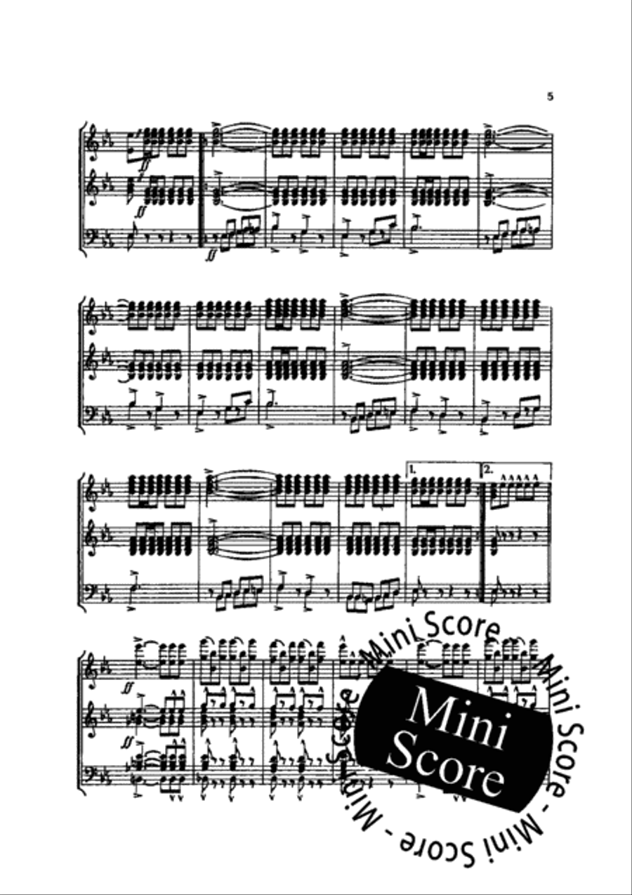 Le Grondeur Fanfare Band scores gallery preview page 7