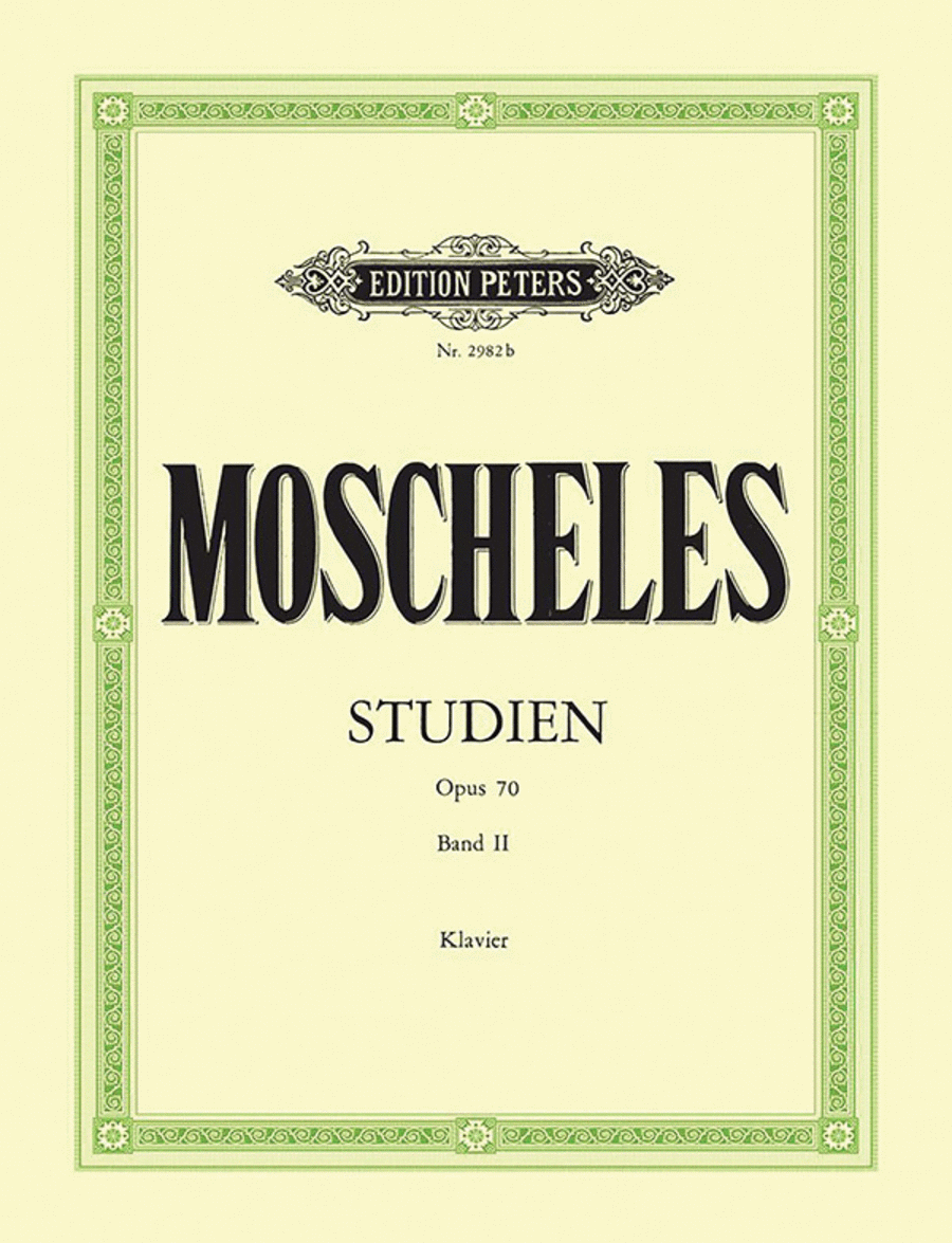 Studies Op. 70 Studies Op. 70 Piano Method scores gallery preview page 1