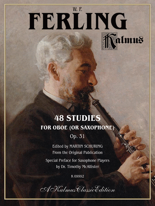 Book cover for 48 Studies for Oboe (or Saxophone)