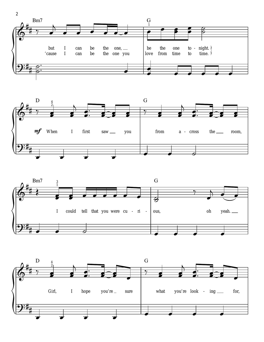 Perfect Easy Piano scores gallery preview page 2