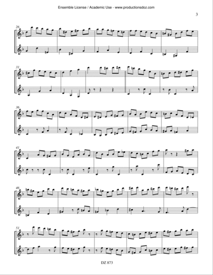 Bajo la parra, Ladino Bajo la parra, Ladino Classical Guitar scores gallery preview page 3