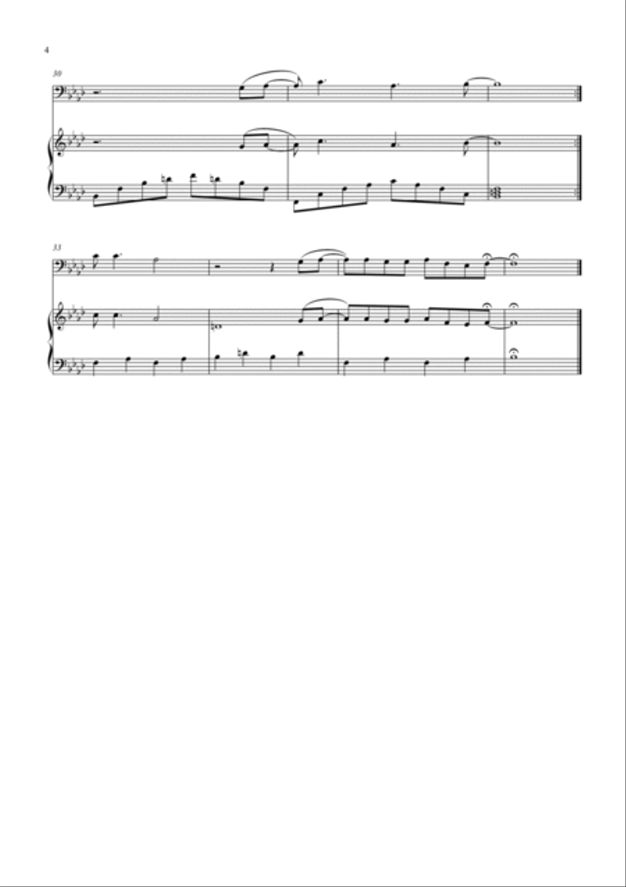 Mad World Woodwind Duet scores gallery preview page 4