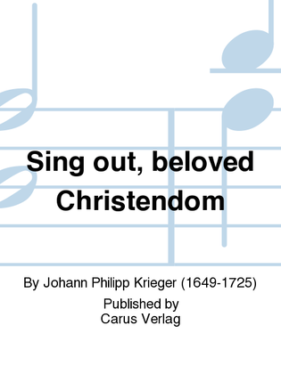 Sing out, beloved Christendom (Heut singt die werte Christenheit)