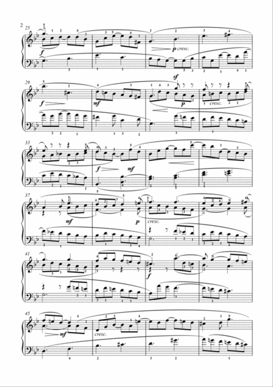 Scarlatti-Sonata in g-minor L.499 K.30(piano) Piano Solo scores gallery preview page 3