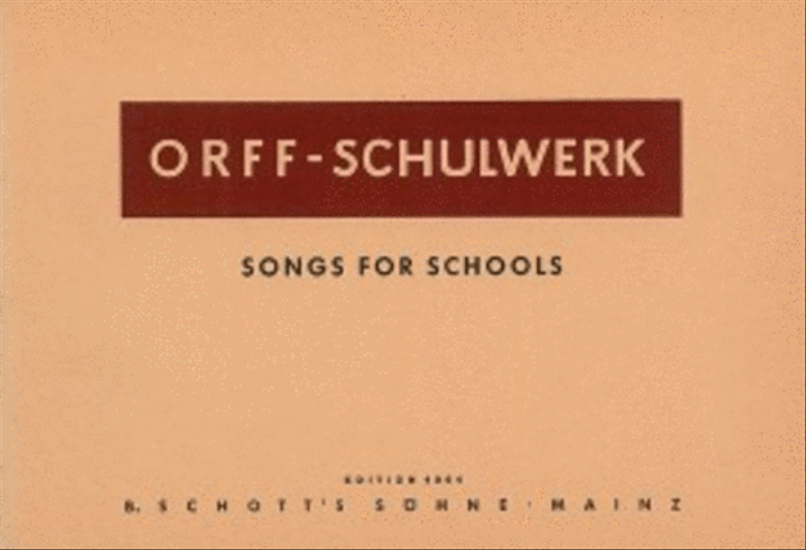 Songs for Schools Voice scores gallery preview page 1