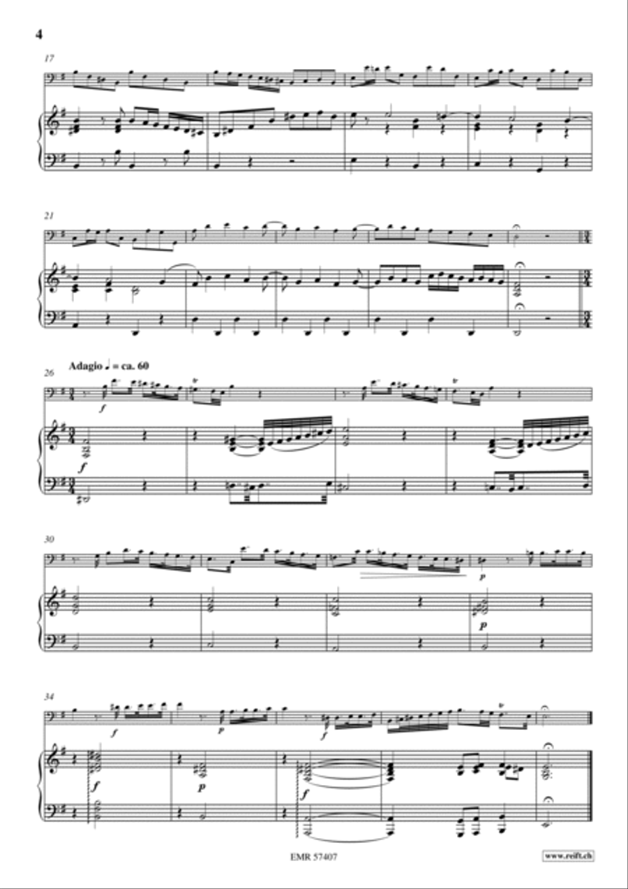 Sonata No. 4 Organ scores gallery preview page 5