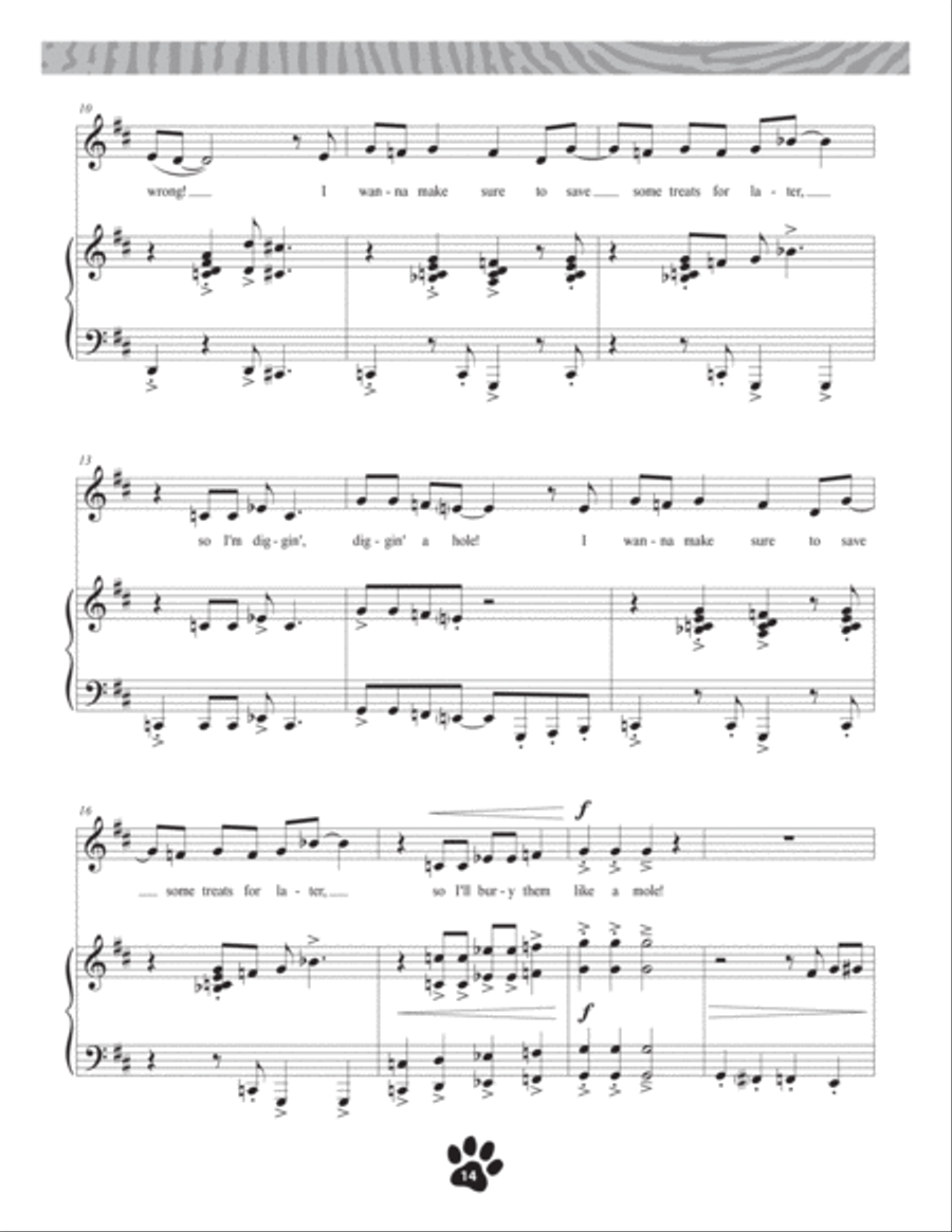 Puzzle Puppy Unison Choir scores gallery preview page 8