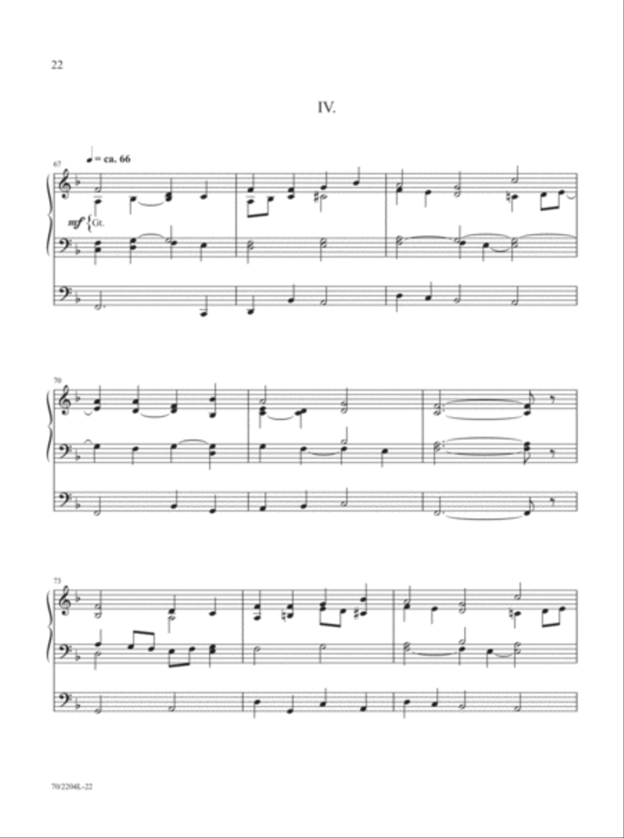 The Organist's Library, Vol 66 Organ Solo scores gallery preview page 12