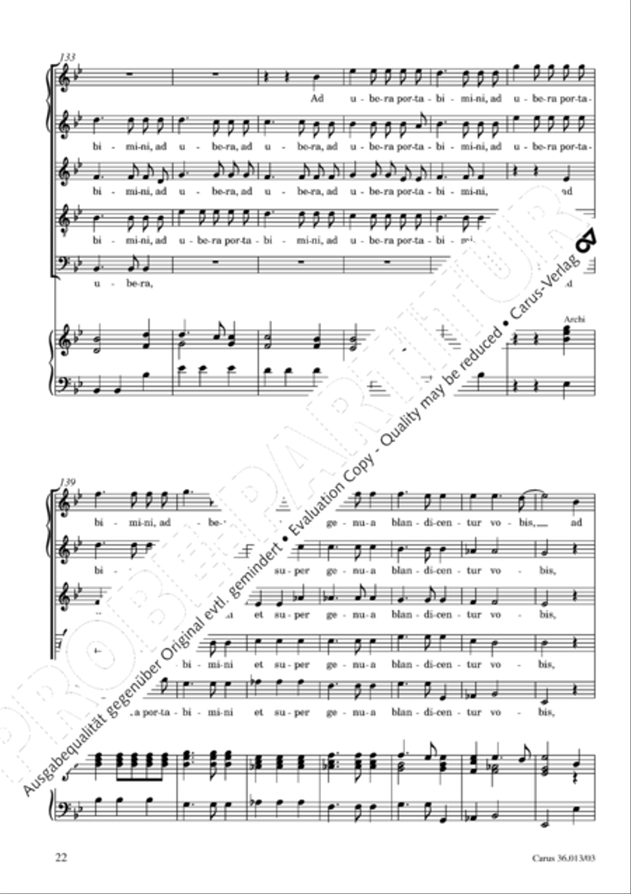 Membra Jesu nostri SSATB scores gallery preview page 23
