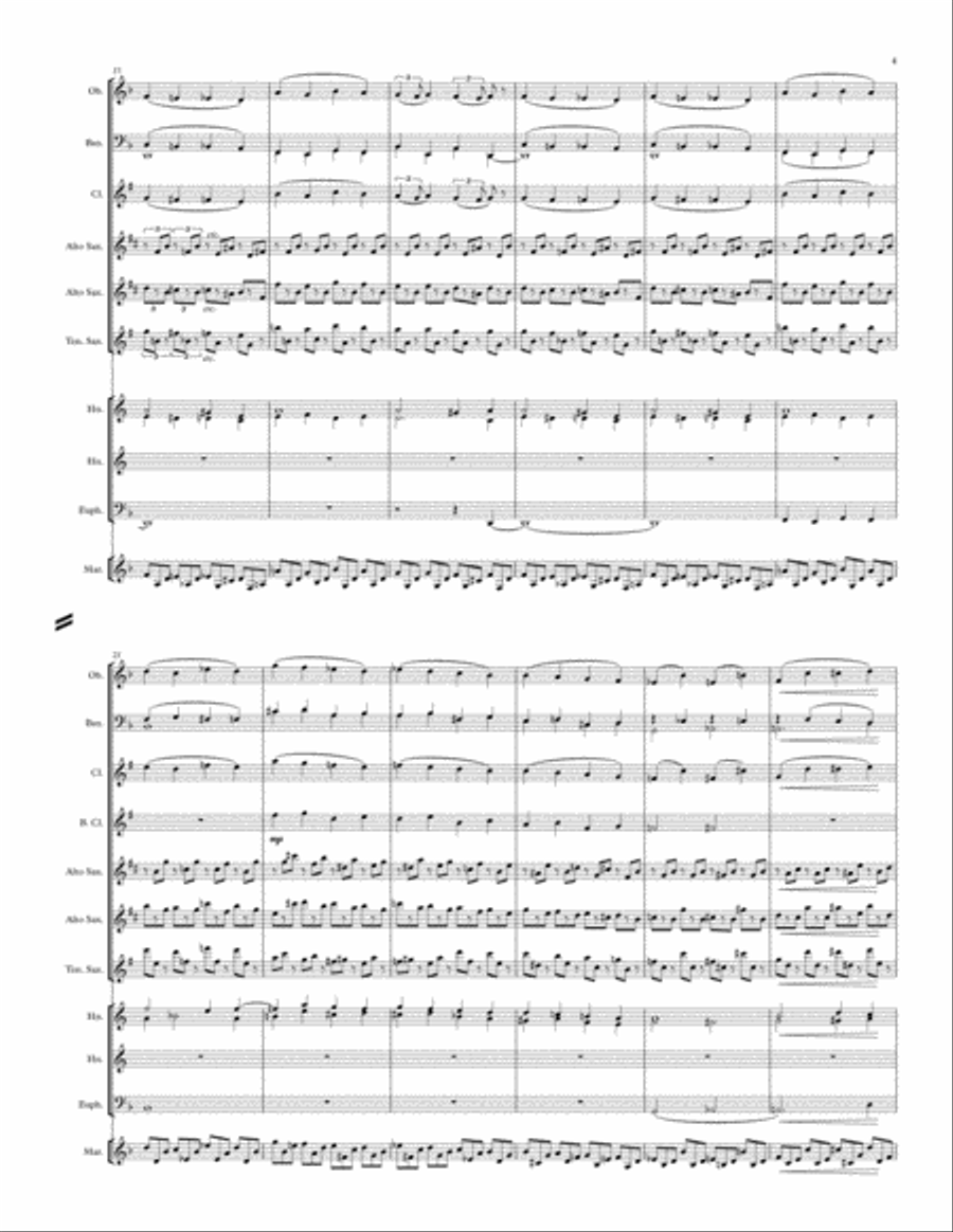 Rachmaninoff Prelude in C Sharp Minor (Wind/Concert Band) Concert Band scores gallery preview page 5