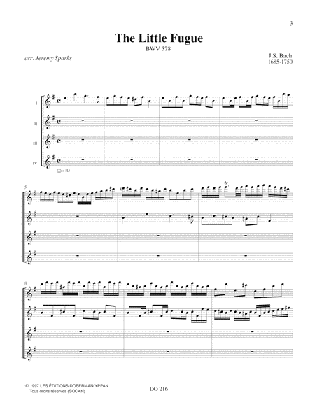 The Little Fugue BWV 578