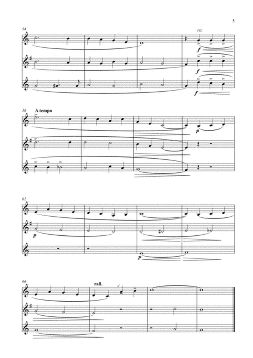 Danny Boy. Trio for Trumpet in Bb, Alto Sax and Tenor Sax image number null