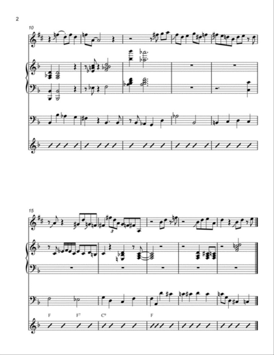 Awful Mean Small Ensemble scores gallery preview page 2