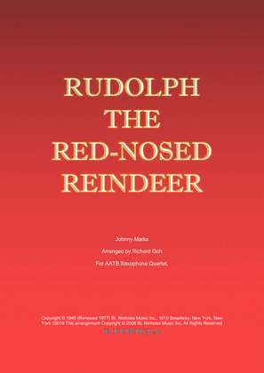 Rudolph The Red-nosed Reindeer