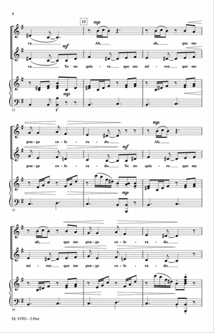 El Vito 2-Part scores gallery preview page 3