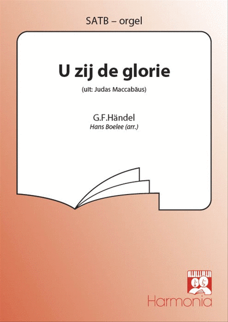 U zij de glorie U zij de glorie 4-Part scores gallery preview page 1